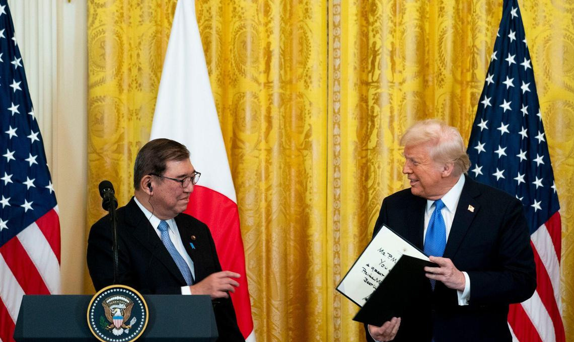 日本抛售美债逼退特朗普关税











天呐！世界经济要变天了吗？美国