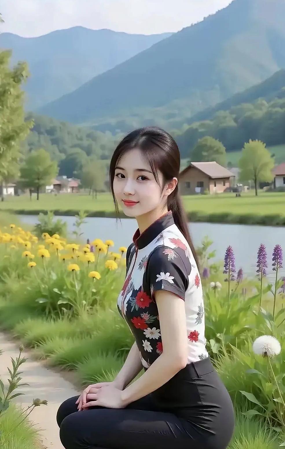文人笔下诗远方，
富者养生说天堂。
本为村民居住地，
山水花鸟乏人赏。
一一乡村