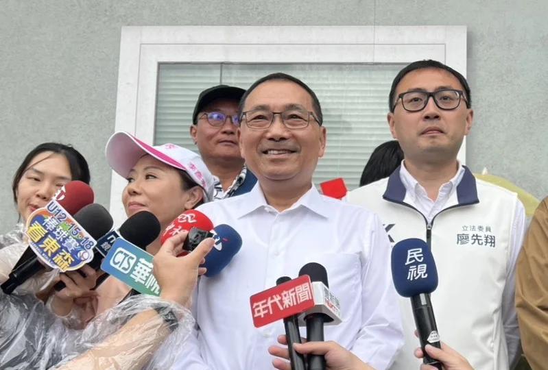 王鸿薇误称台湾是城市  侯友宜：台湾是家
针对王鸿薇昨指“台湾是城市”，新北市長
