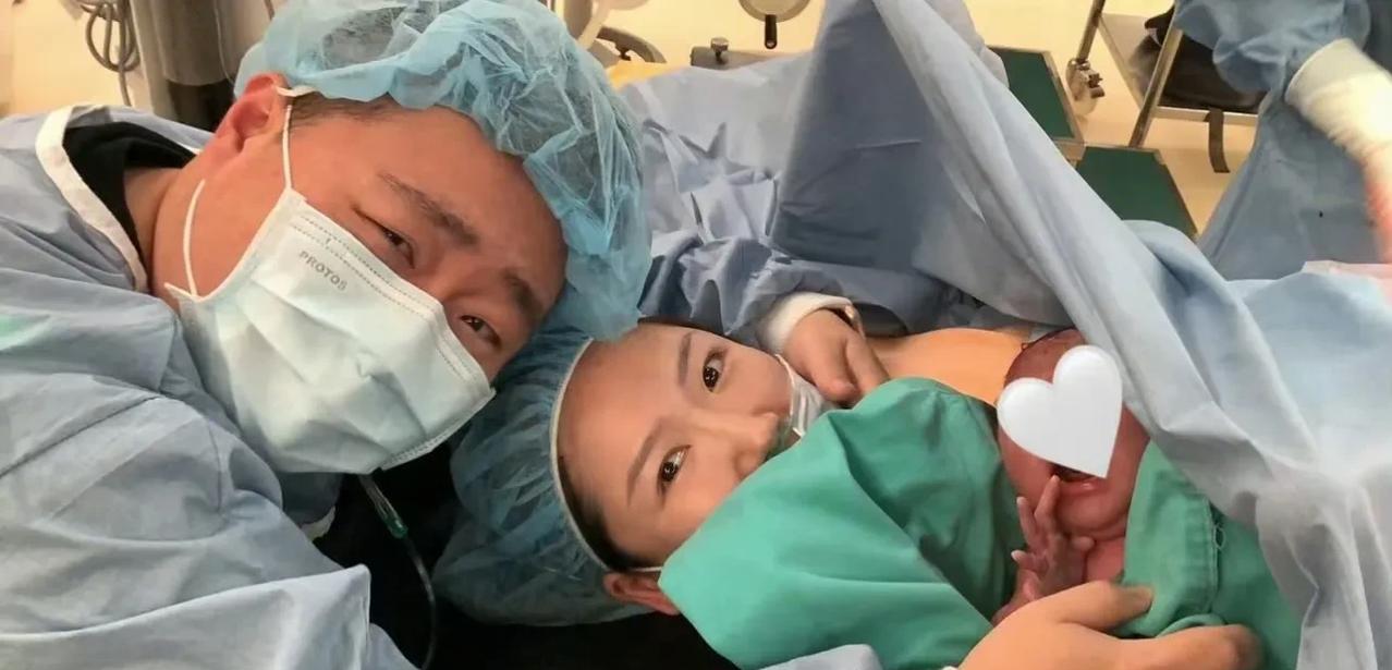 郝邵文，太激动了！
3月11日，林宁瑞晒出一组产房照，官宣二胎出生喜讯，郝邵文留