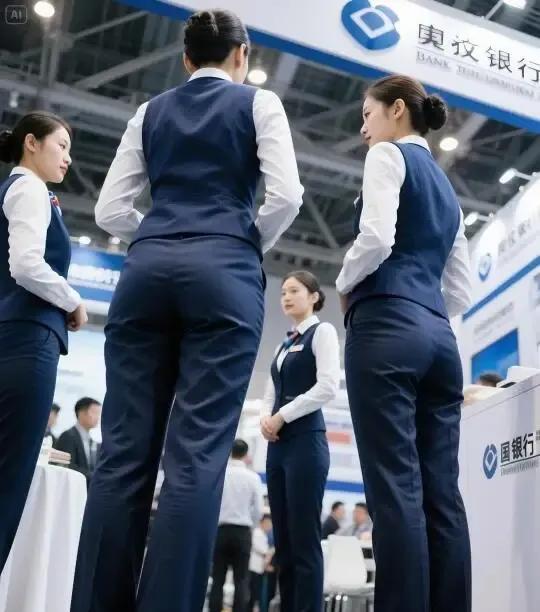 年轻女子的三种经典职业装模式，适配不同职场场景。干练通勤风以简约白衬衫搭配直筒西