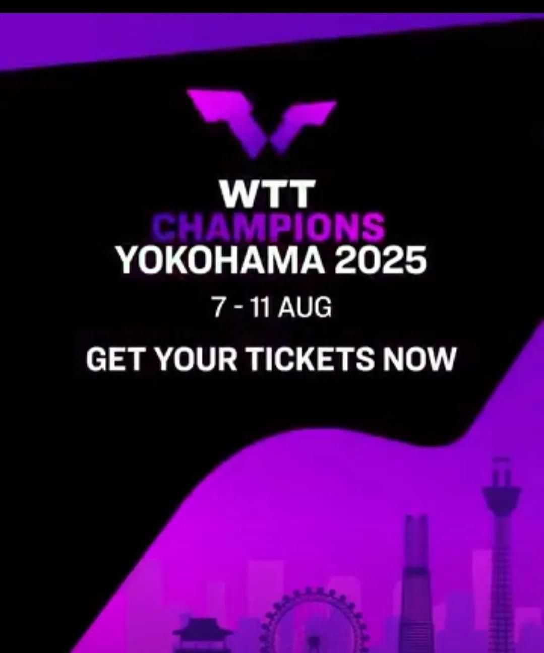 世乒联横滨冠军赛官方宣传短片非常热血沸腾，中国国乒主力王楚钦、王曼昱、孙颖莎、林