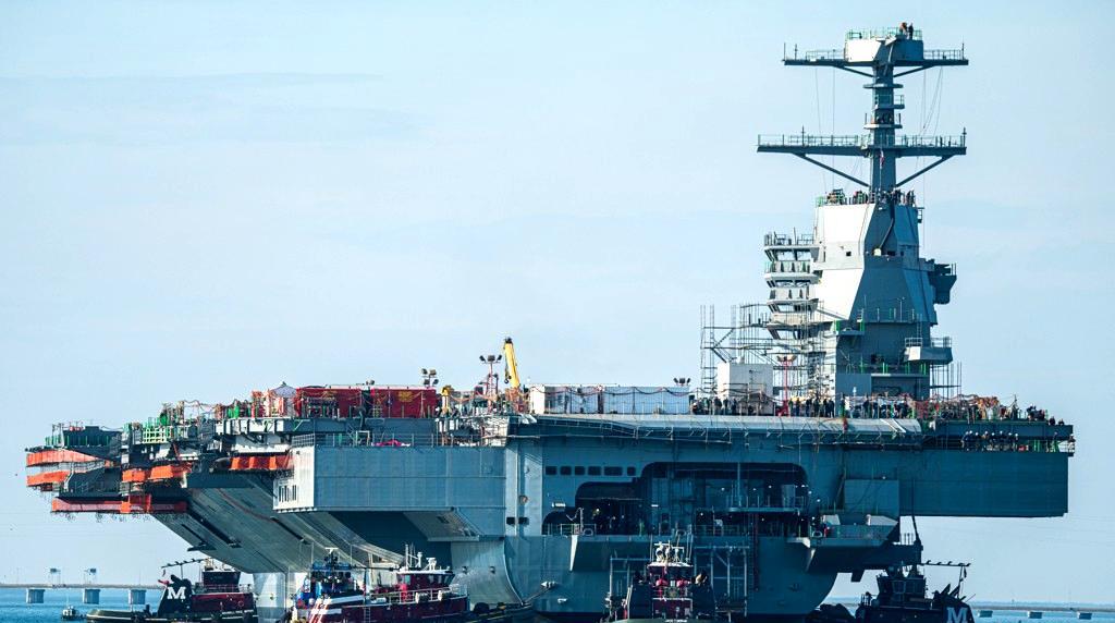 老美的下一艘福特级航母快完工了，USS John F. Kennedy，CVN-