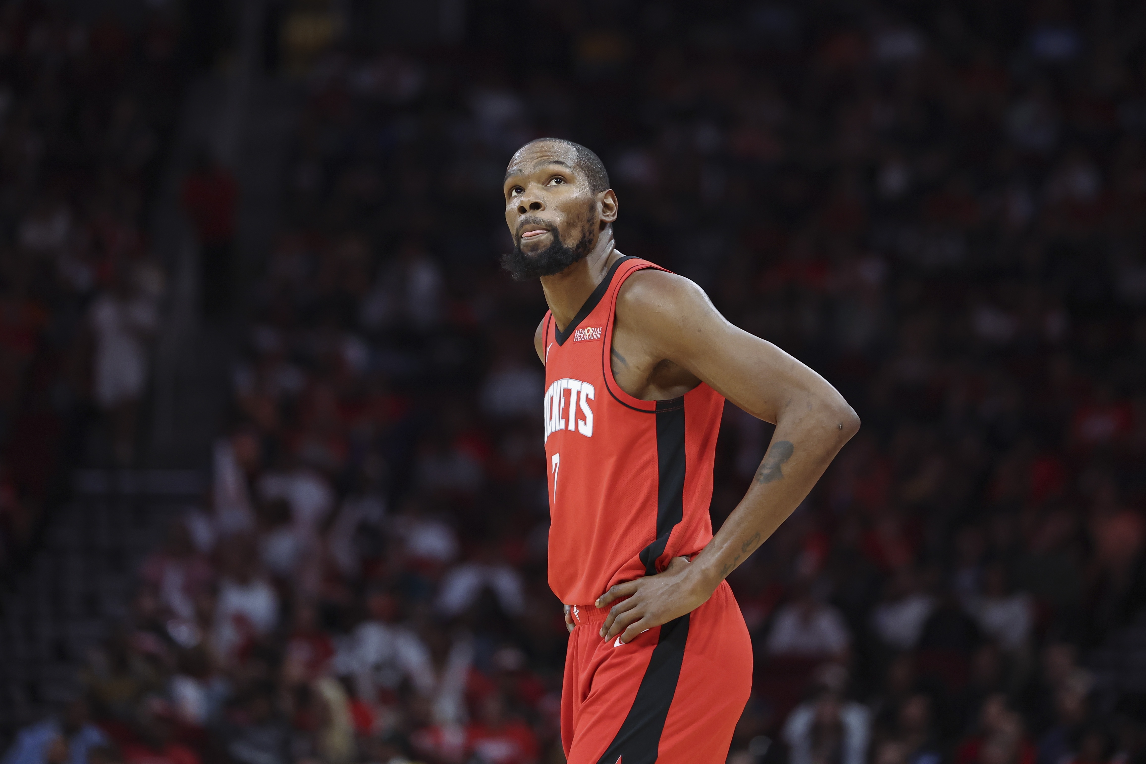 NBA杯火箭109-112惜败掘金，双核都该背锅了！

1.杜兰特年龄增加之后导