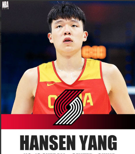 杨翰森下赛季在开拓者，估计能场均打20分钟！
分析下目前的队内4个中锋：

艾顿