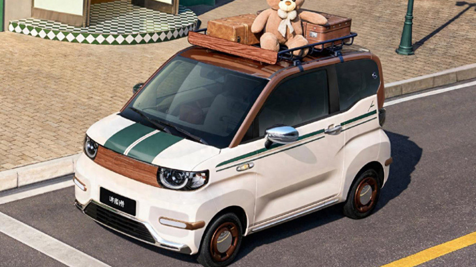 奇瑞QQ冰淇淋新车型将上市，增加外观套件，3门4座，续航205km