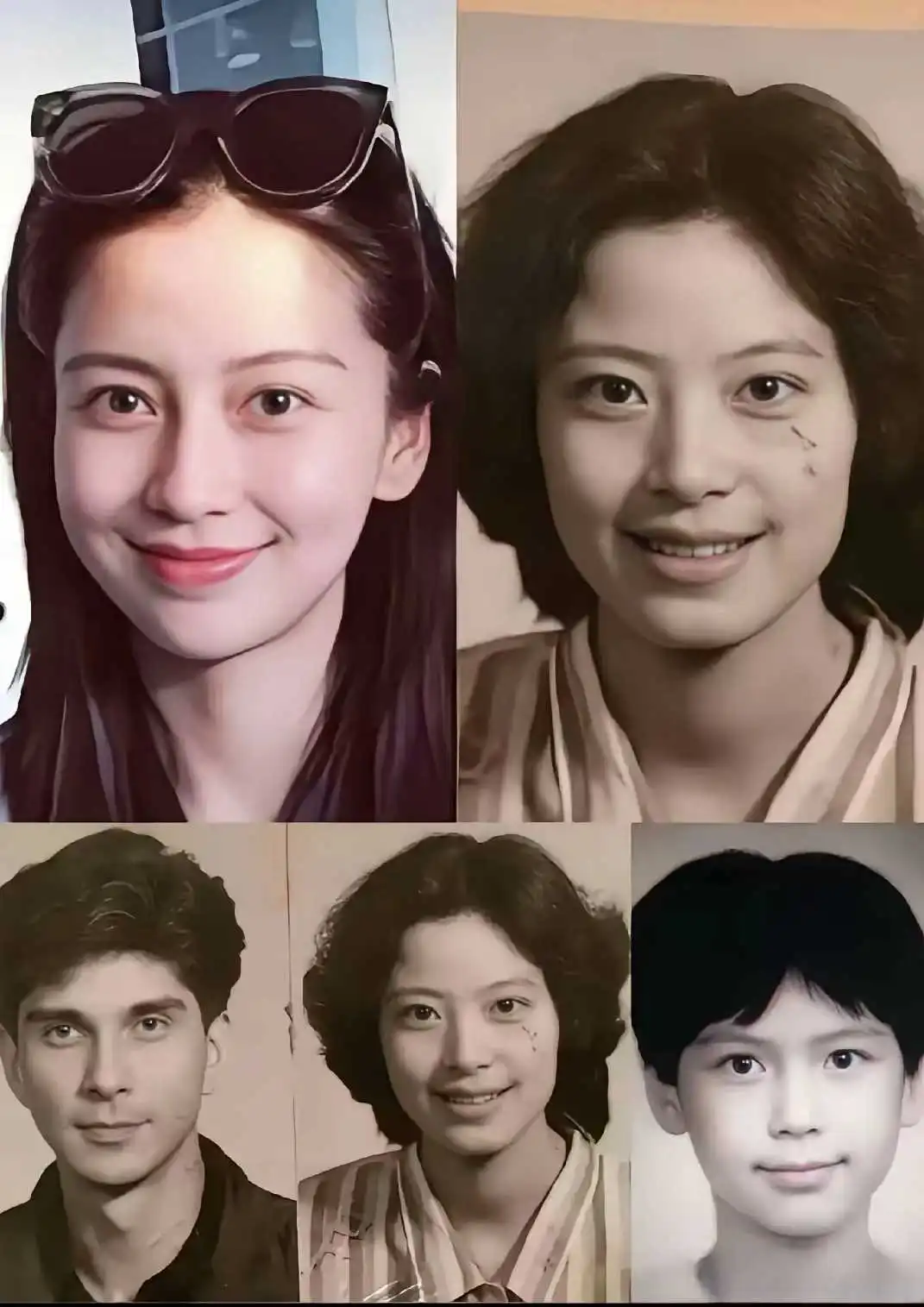 杨颖确实很美，没有整容
