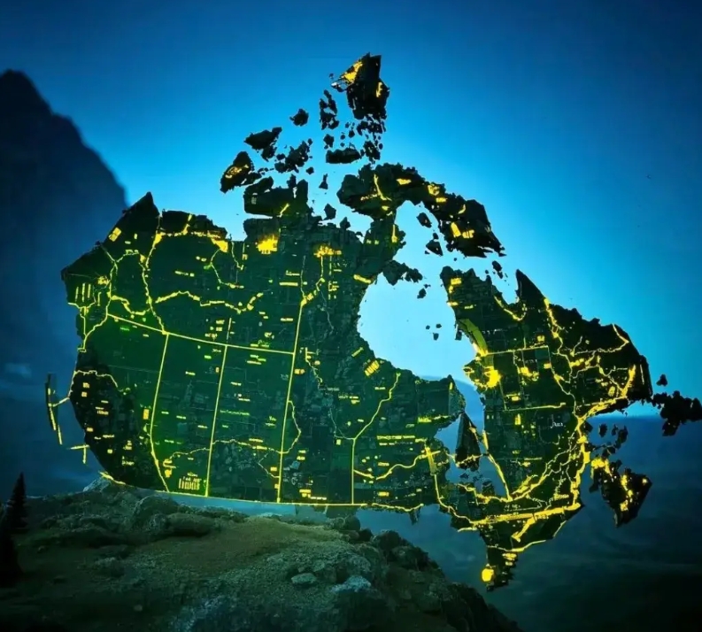 在可遇见的未来，瓜分羔羊成为必然。
世界五大羔羊：
1.加拿大。面积998万平方