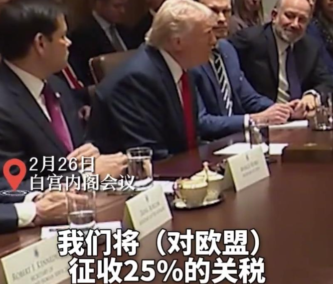 果不其然，特朗普上台不久就着急忙慌对世界多国挥舞起“关税大棒”政策，虽然遭到多国