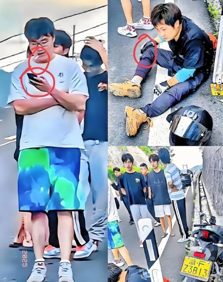 宁波保时捷少爷正面照曝光了！

事故发生后，少爷双手抱于胸前，嘴里叼着香烟，另一
