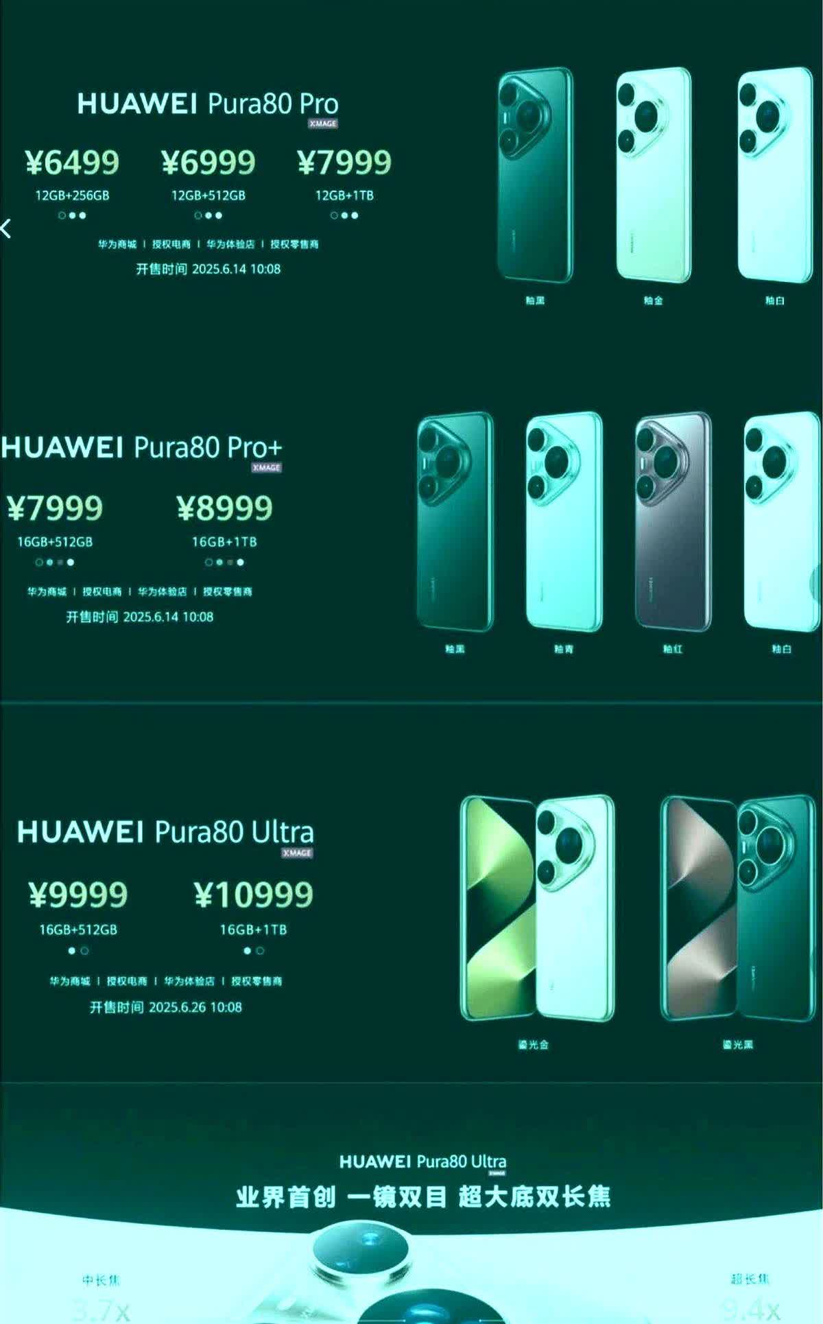 看过华为Pura80系列发布会以后 说句难听的完全就是吊打 本以为6499的价格
