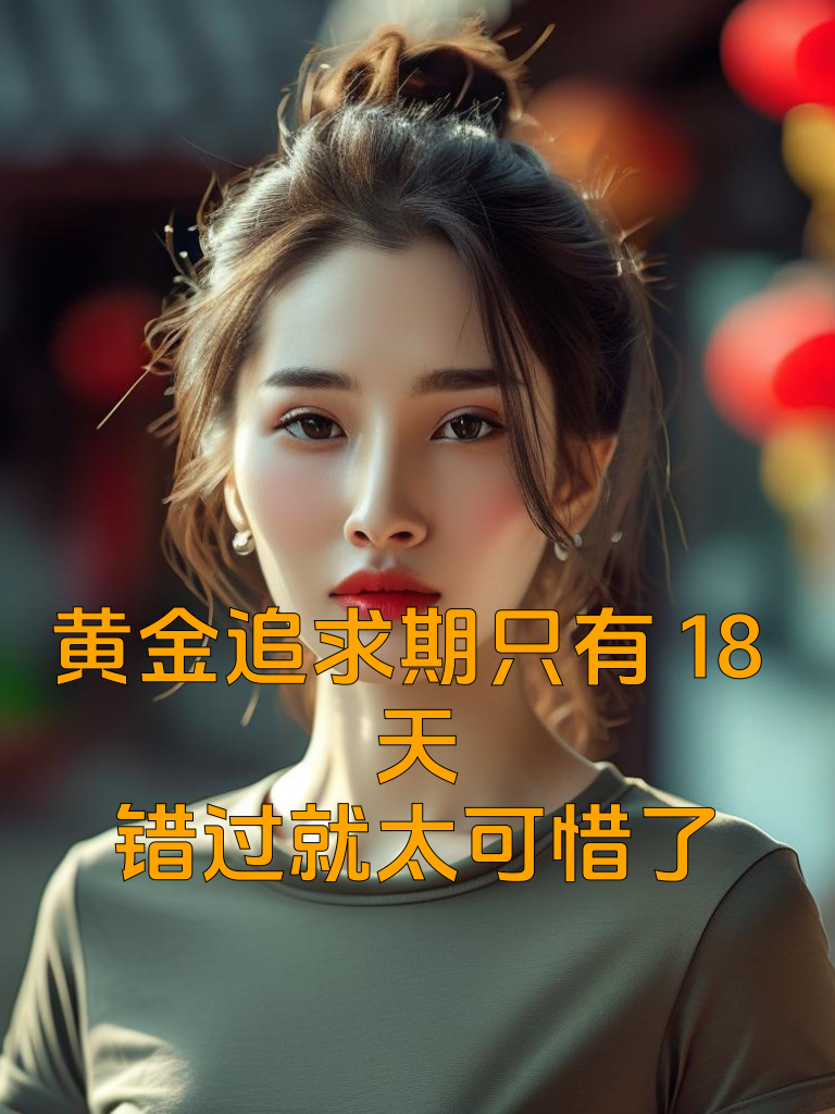黄金追求期只有18天，错过就太可惜了！