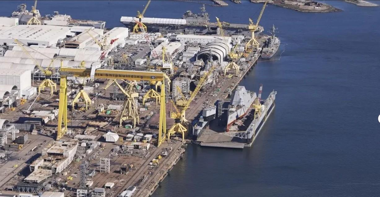 美国最大的军用造船商亨廷顿英格尔斯工业公司（HII）和韩国现代重工公司（HHI）