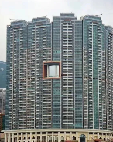 为什么香港有的楼中间要留一个孔……