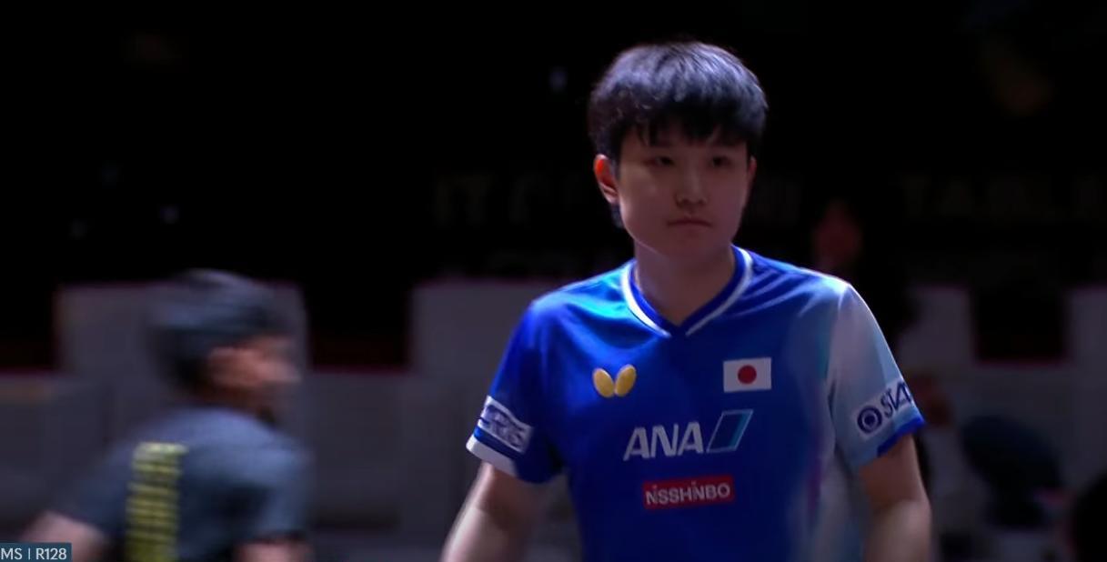 5.18多哈直播现场，张本智 4:1赢了林钟勋
张本智开局就很拼，6:1领先，