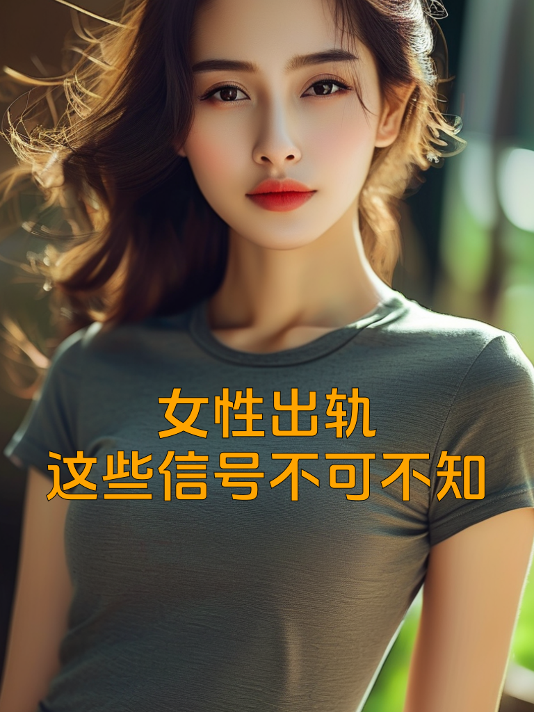 女性出轨，这些信号不可不知