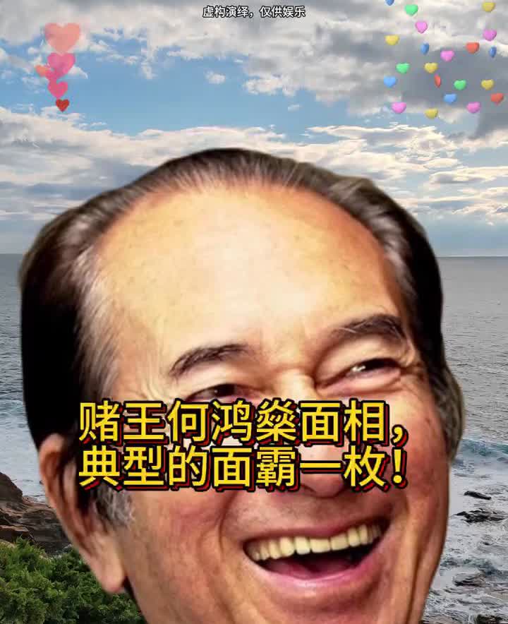 赌王何鸿燊面相，典型的面霸一枚！
何为面霸？其实赌王何鸿燊就是面霸的类型。其实