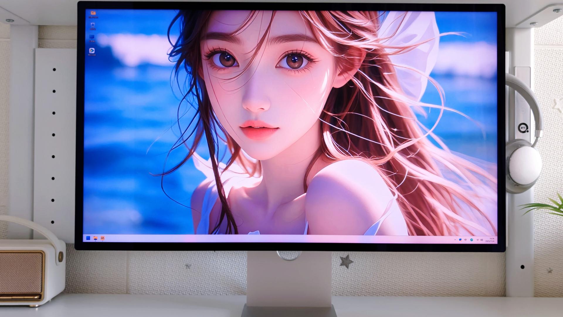 全面超越4K，带来显示新体验，酷优客Kuycon 5K全贴合显示器G27P