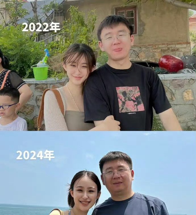 两张照片，相隔2年。男人的花期啊，短的吓人！
