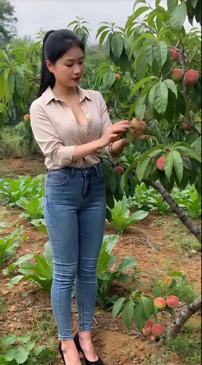 桃子🍑熟了。有要来吃的吗？


