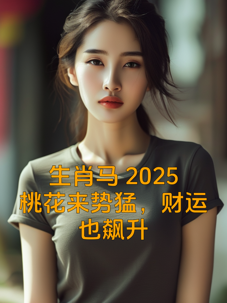 生肖马2025：桃花来势猛，财运也飙升