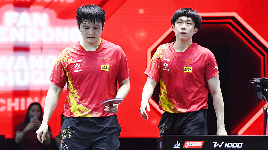 国乒奥运选拔赛收官，樊振东/王楚钦双打组合展现统治力