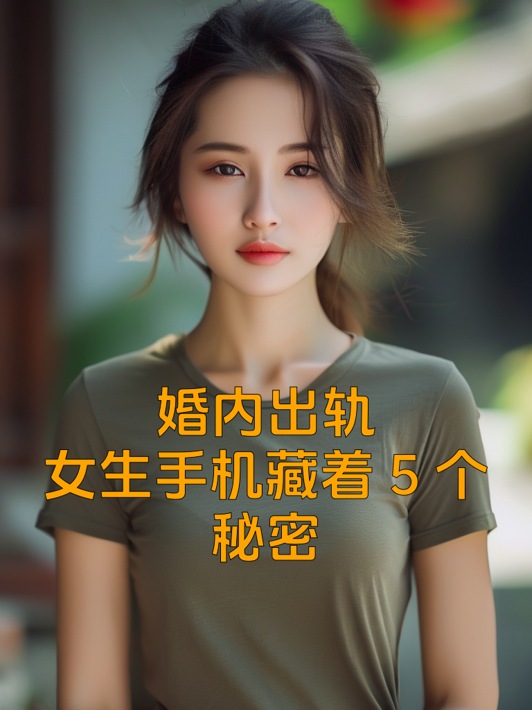 婚内出轨，女生手机藏着5个秘密