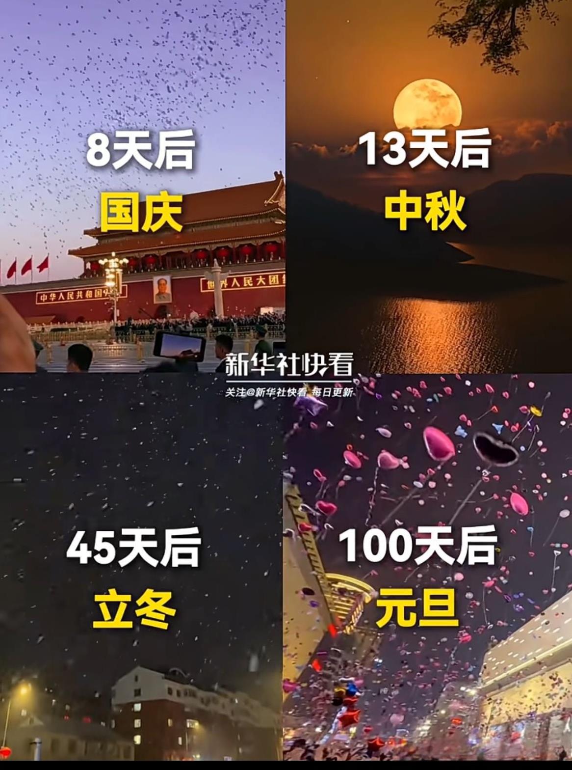 转眼间，国庆的红、中秋的月、立冬的雪、元旦的花，一年四季即将轮回。珍惜当下，岁岁