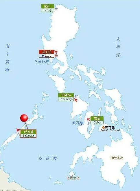 痛心！这两座岛要是还在中国手里，南海格局直接起飞！
 
巴拉望岛1.1万平方