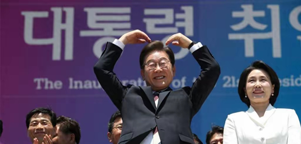 新总统拒绝插手台海











---











韩国新总