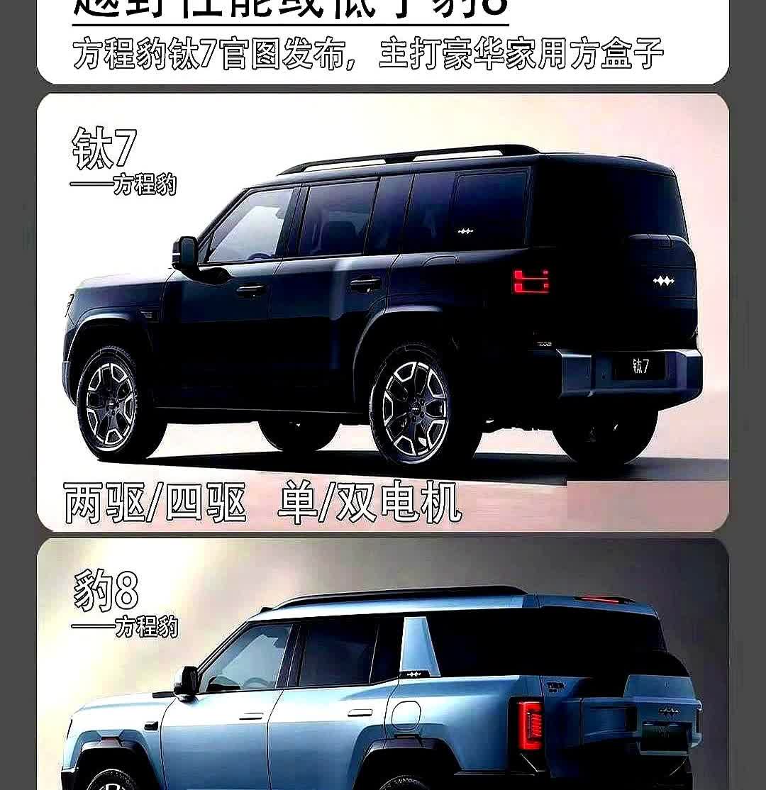 方程豹这招狠想要豪！直接拿自家兄弟豹8比划，足足砍下10万块差价！

现在买