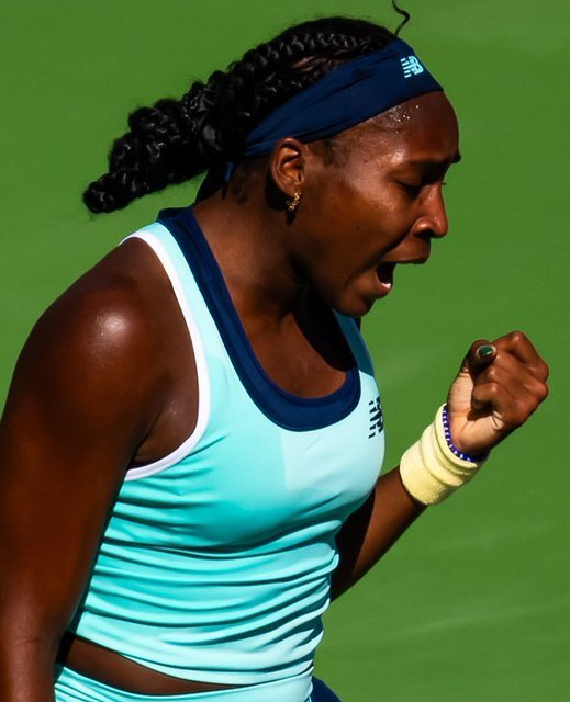 3月21日凌晨，WTA1000迈阿密站第2轮上演大满贯冠军对决，3号种子高芙对阵