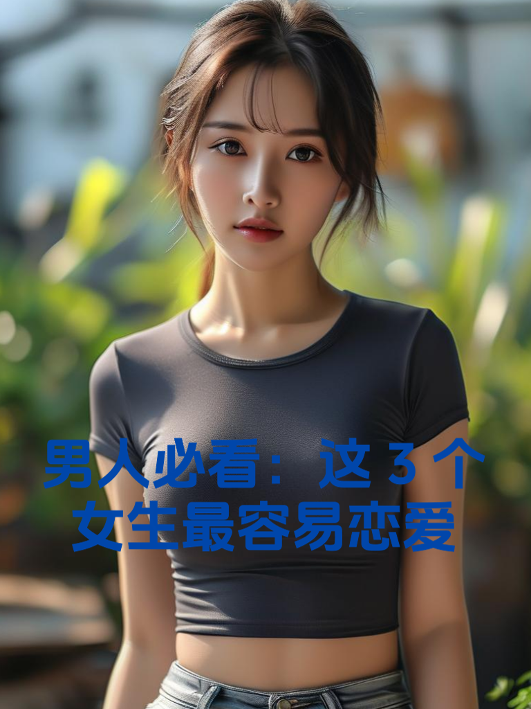男人必看：这3个女生最容易恋爱