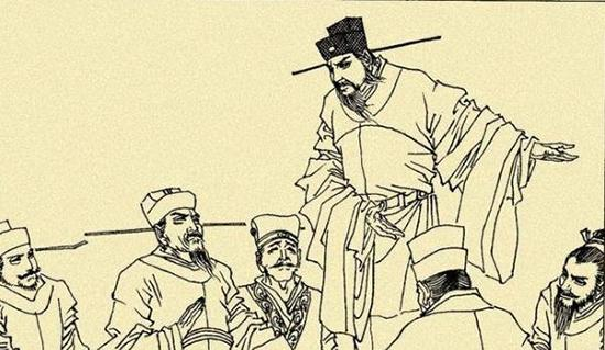 北宋初期，少年张咏带着县令送给他的1万文钱，投宿黑店。他弄了几根柳枝放在房中，并
