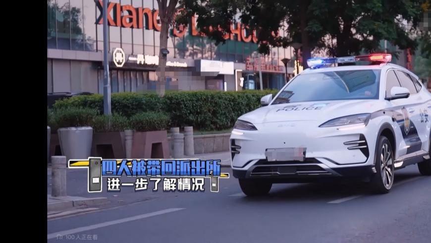 比亚迪警务车，《守护解放西》镜头外的实力答卷