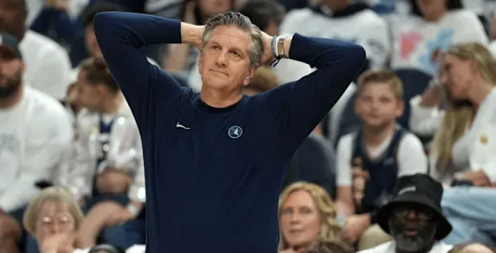 芬奇谈戈贝尔：必须更好发挥他进攻的潜力，我们做得并不好

NBA西部决赛G5，森