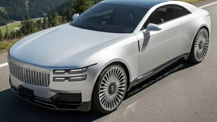 丰田世极改款假想图曝光！车长5米2，2+2四座布局，3.5L六缸插混