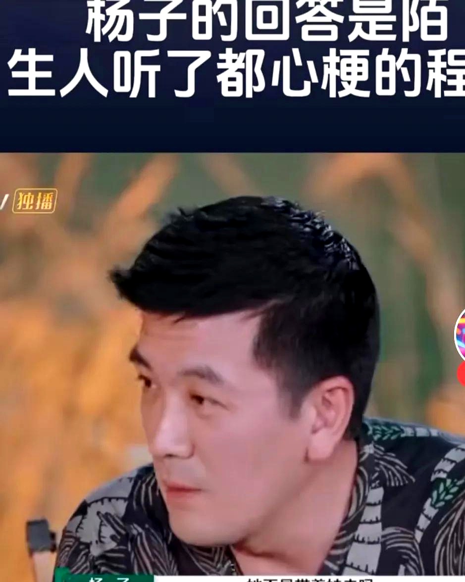 杨子节目上的发言，火药味十足啊。说黄圣依离开他也能过，孩子也得带走。这话听着，怎