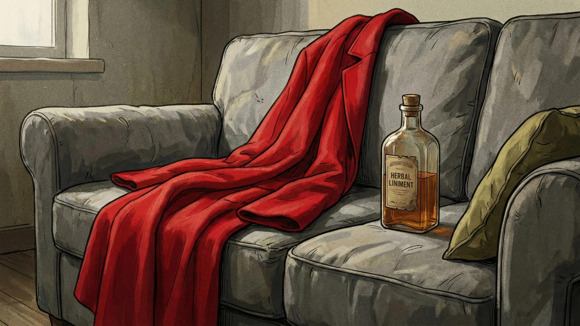 一件红大衣撕开的婚姻真相：去年回村洗碗的腰伤，值多少钱？