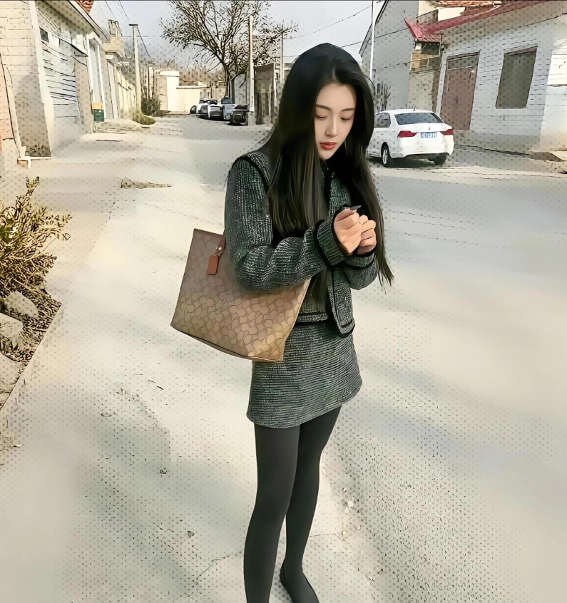 新交的女朋友带回老家以后，和我们村子有些格格不入。