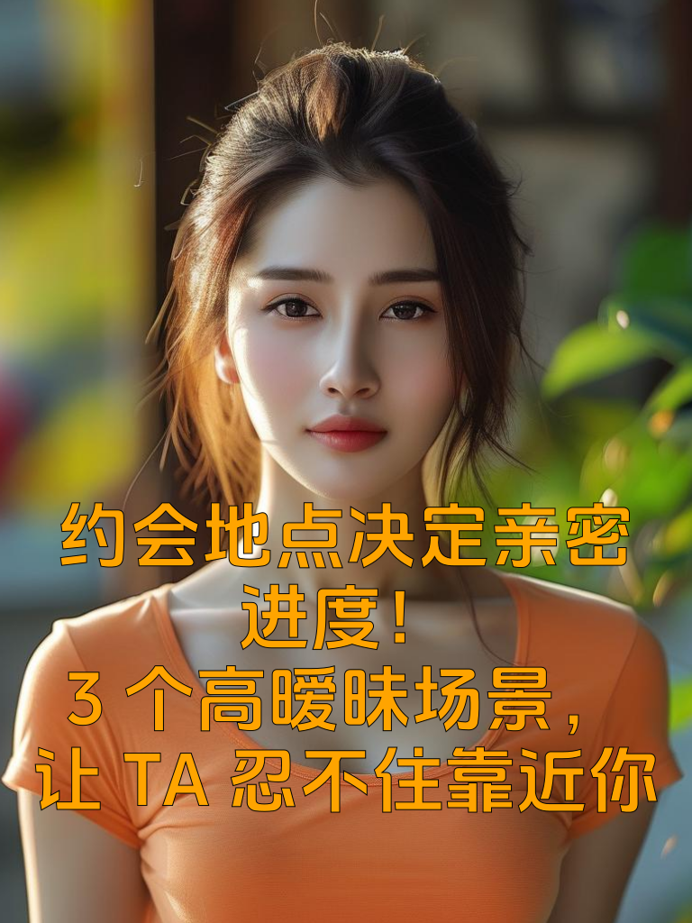 约会地点决定亲密进度！3个『高暧昧场景』，让TA忍不住靠近你