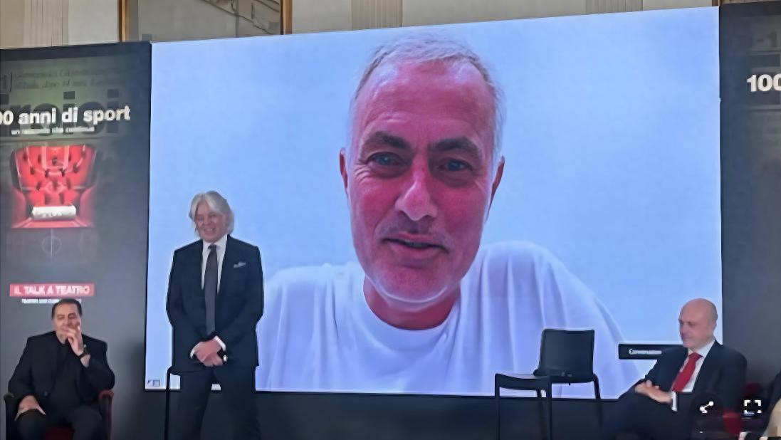 穆里尼奥拉票第三弹，视频连线罗体百年庆典活动，为米兰传奇造势