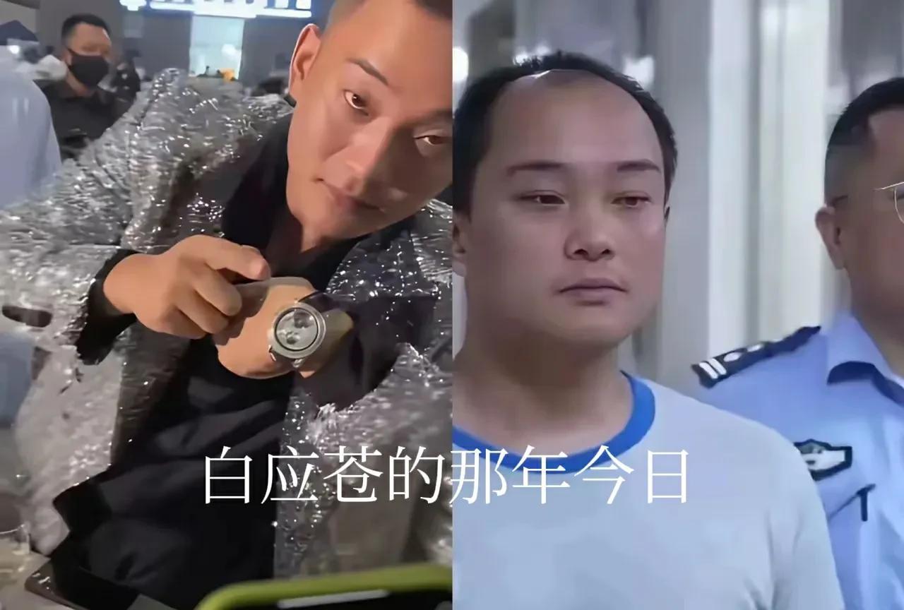 看到这张拼图，再细想下一个九零后的富家公子犯罪后被逮沦为阶下囚是什么感觉？
从白