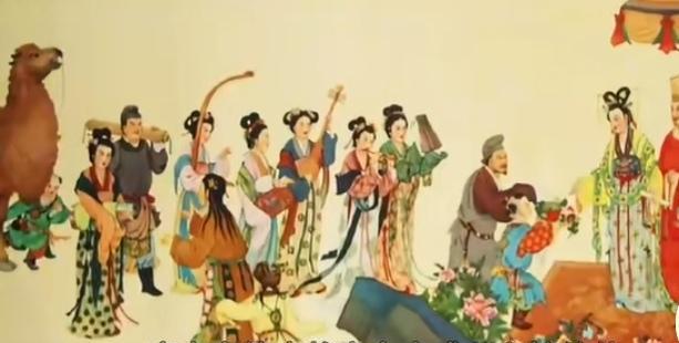 读史札记（456）：唐蕃和战（2）
           文成公主入吐蕃
   
