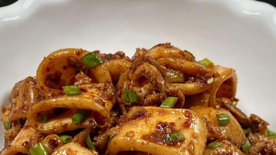 香辣孜然鱿鱼