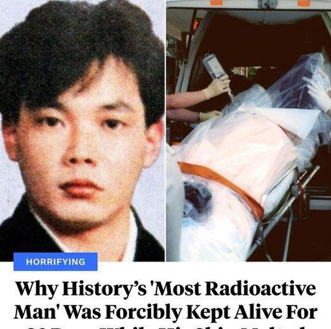 人可以死得多痛苦，多没有尊严？1999年9月30日，日本一名工人大内久因操作失误