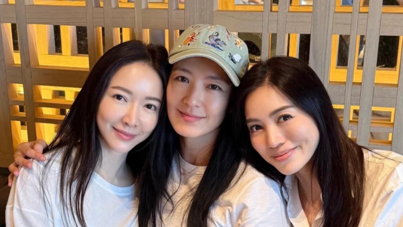 林牧洁晒照为林熙蕾庆生：与蔡依伦一起庆贺，三人合影好欢乐