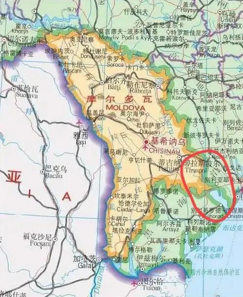 摩尔多瓦可谓世界上最憋屈的国家，在它东南角，离海岸最近的地方只有2公里！我本可以