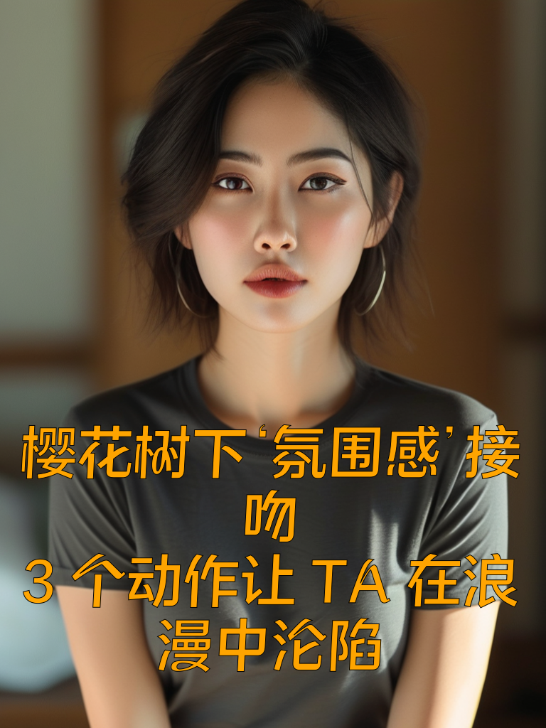 樱花树下‘氛围感’接吻：3个动作让TA在浪漫中沦陷