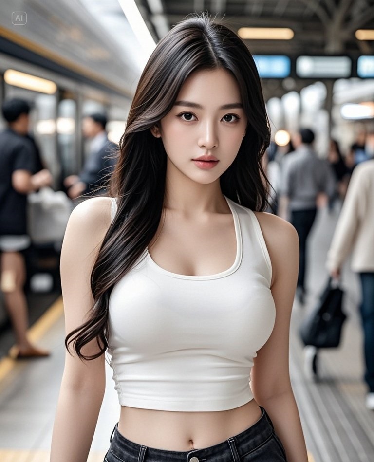 这样的女生，连风都嫉妒她的美！  